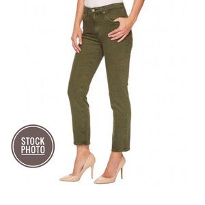 AG Isabelle High Rise Straight Crop